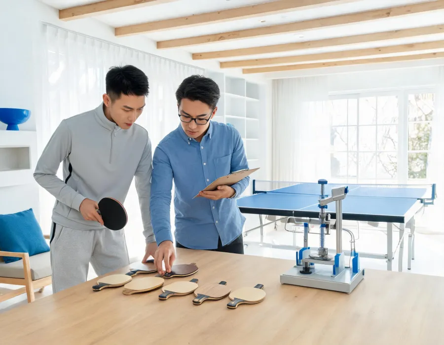 Table tennis engineering and athlete workshop