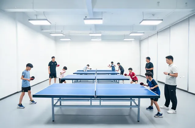 Table tennis training club